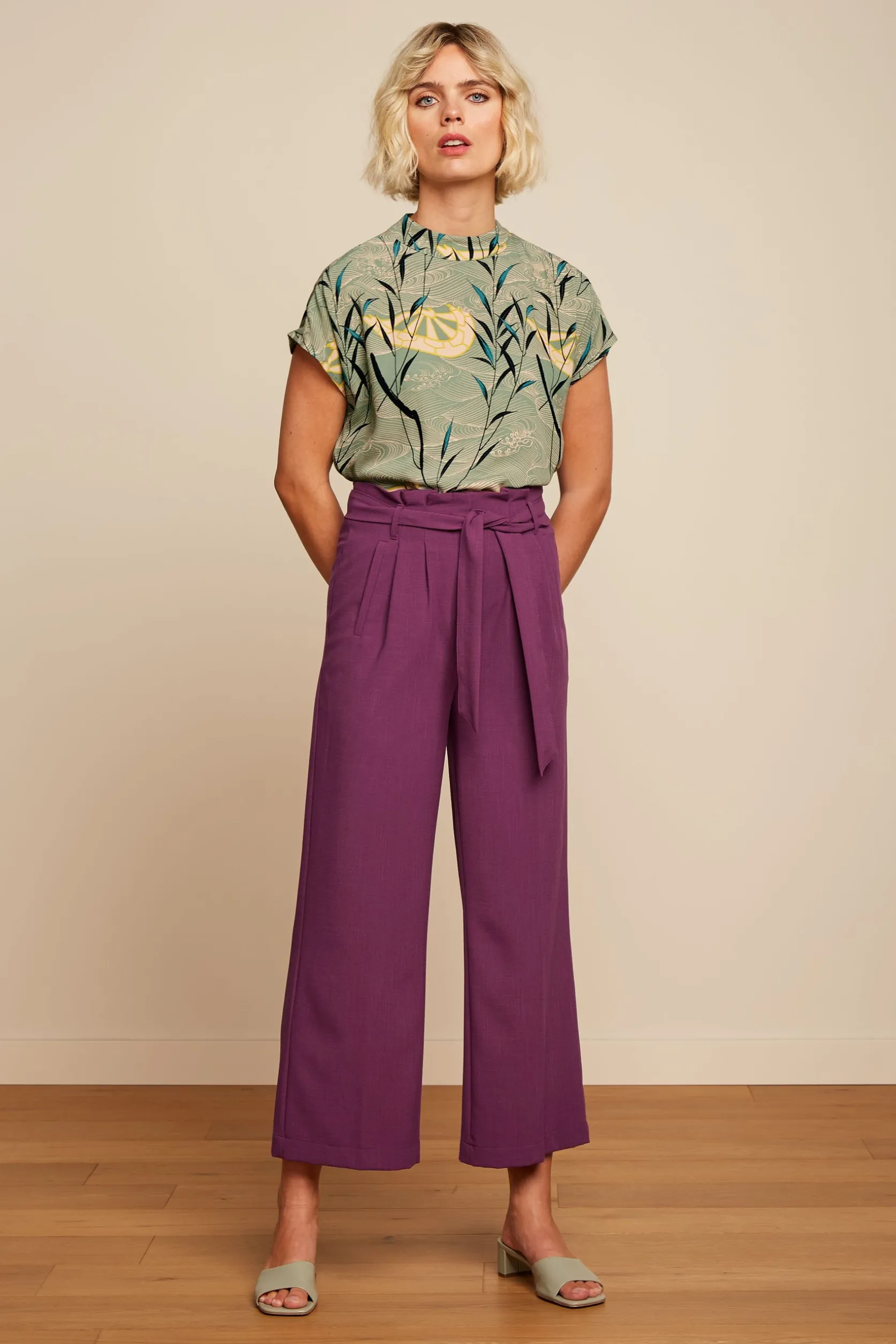 Luciana Top Blush*King Louie Clearance