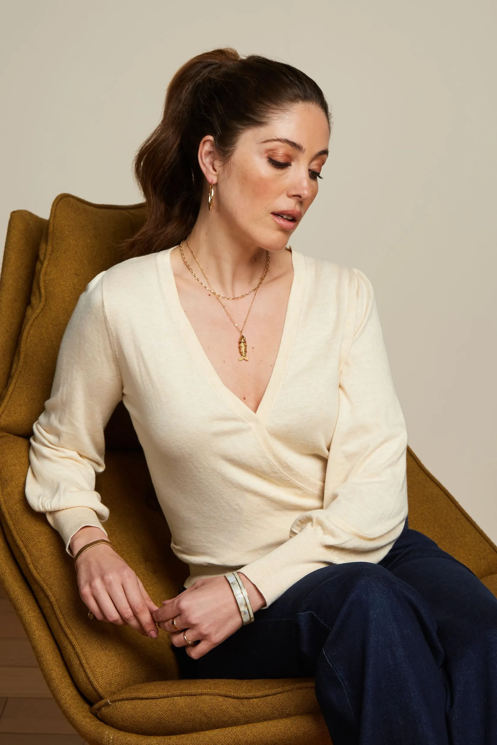 Lulu Wrap Top Cocoon*King Louie Online
