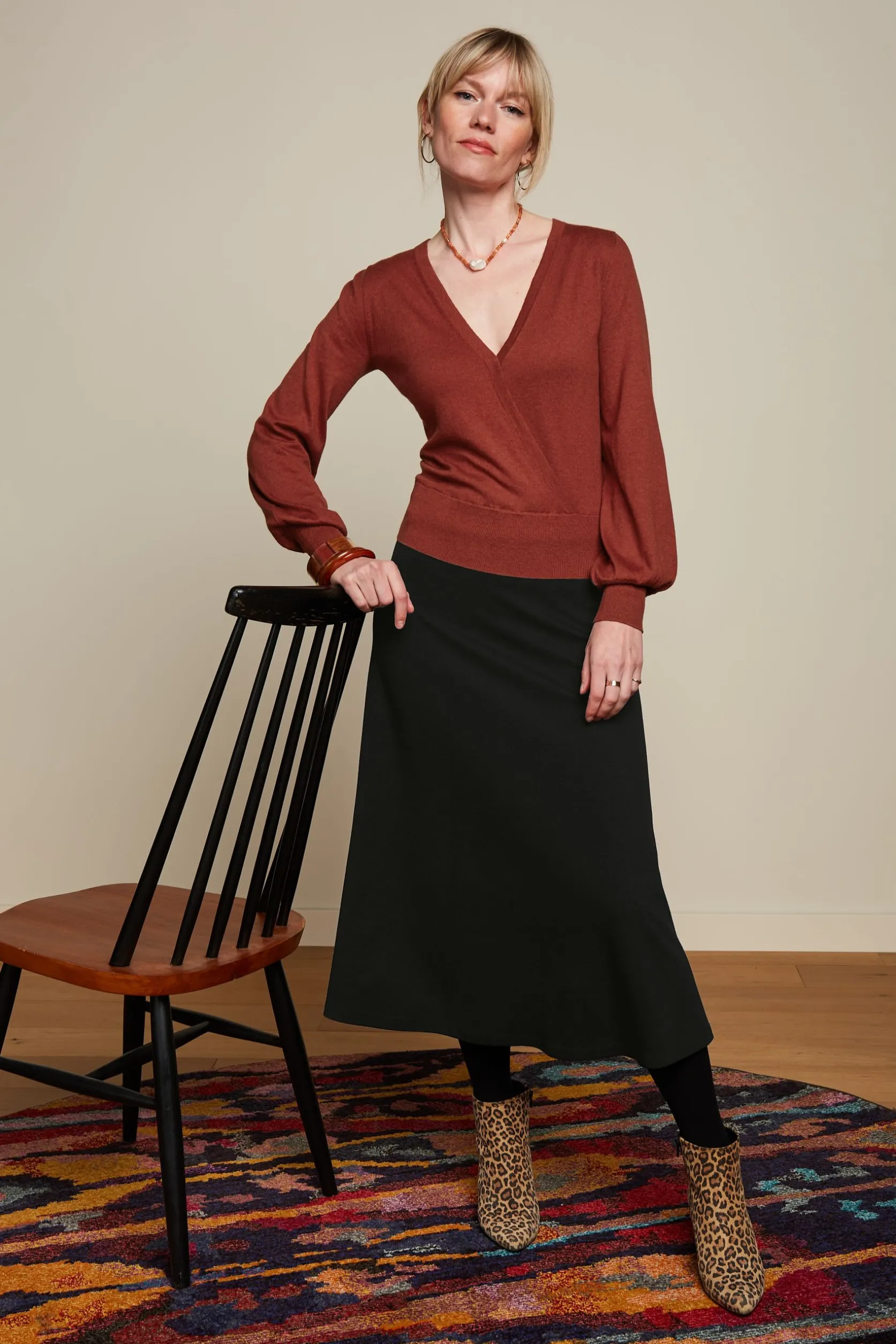 Lulu Wrap Top Cocoon*King Louie New