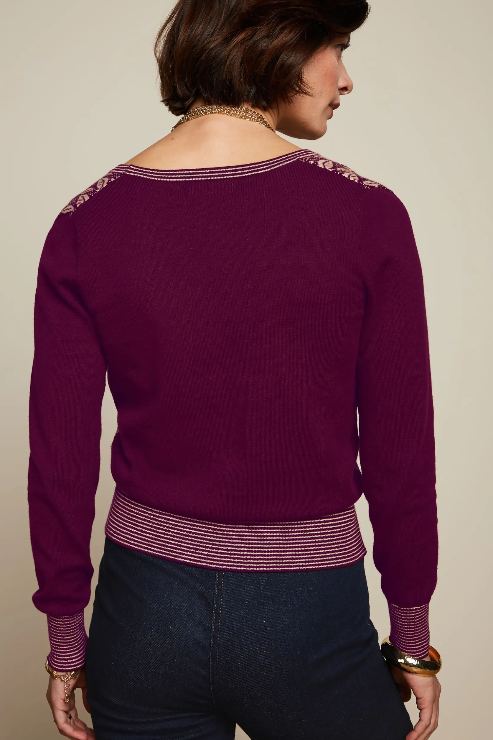 Lulu Wrap Top Sunmoon*King Louie Clearance