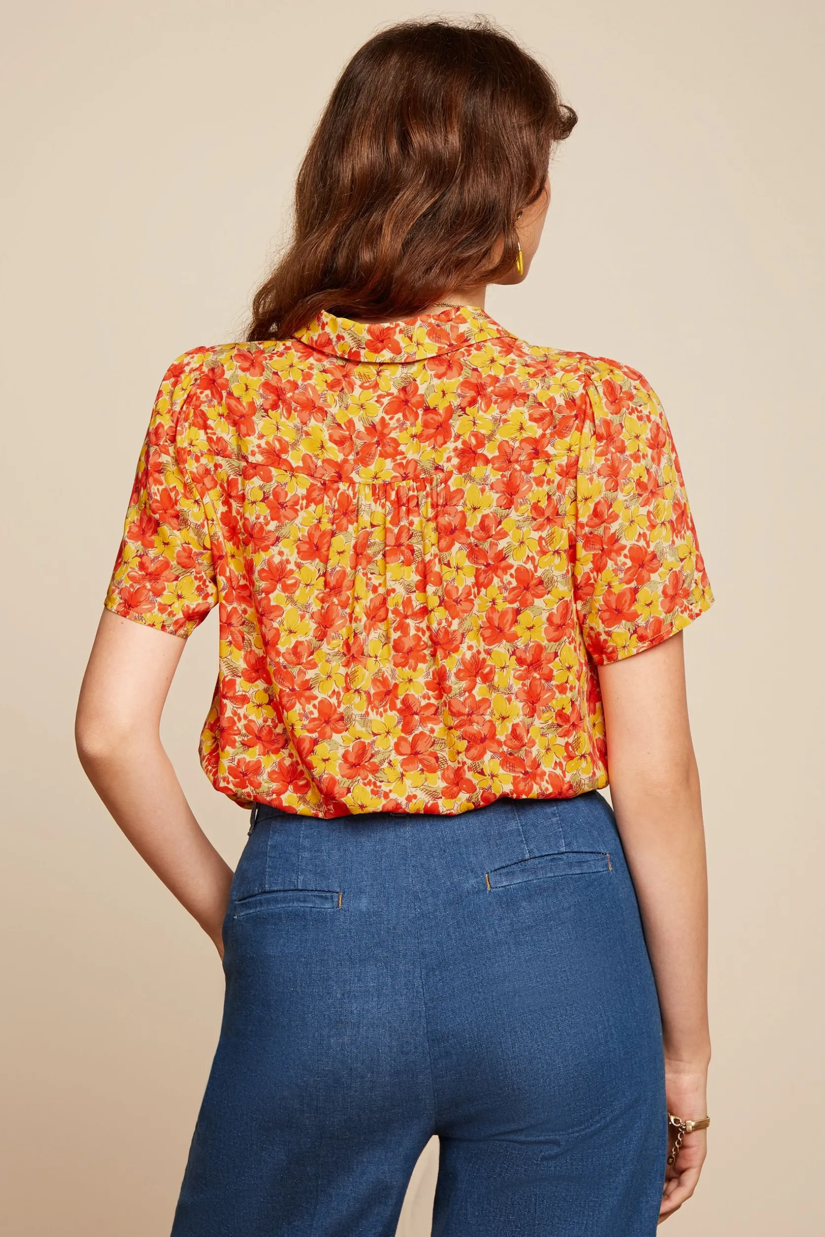 Maisie Blouse Doree*King Louie Clearance