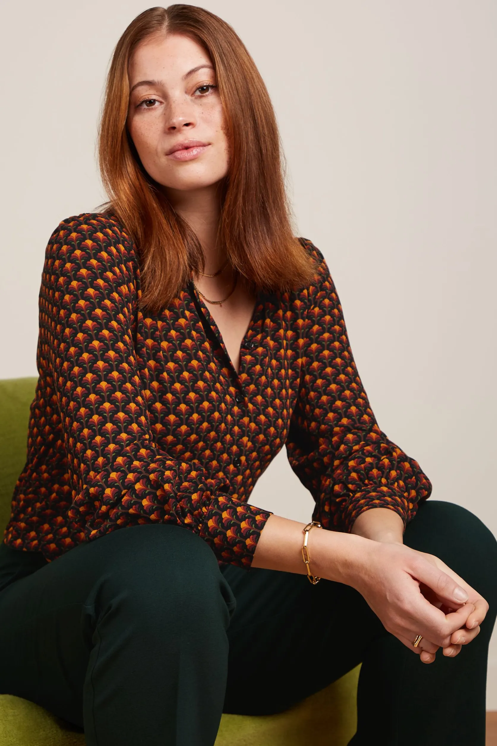 Maisie Blouse Mayfield*King Louie Hot