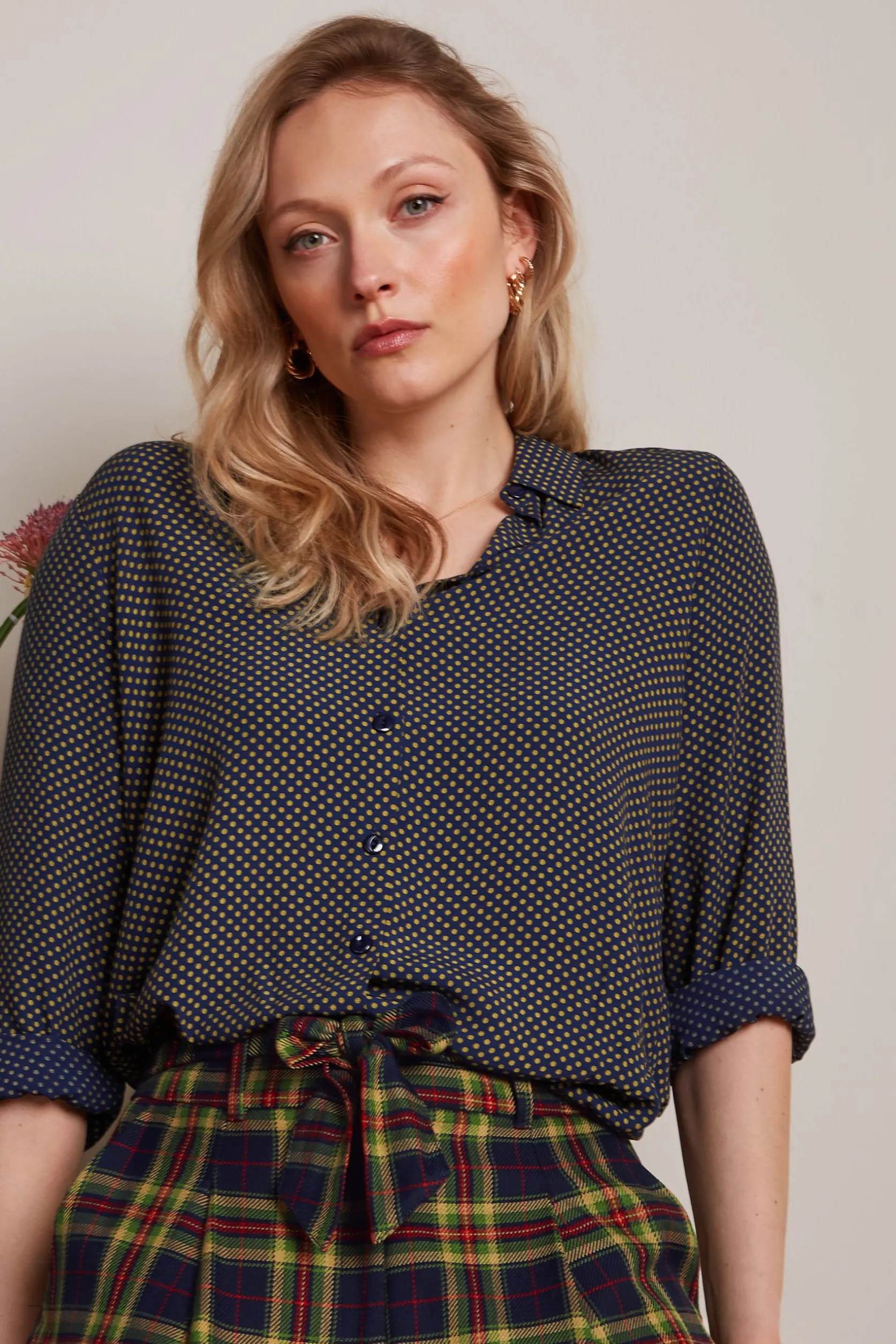 Maisie Blouse Piper*King Louie Clearance