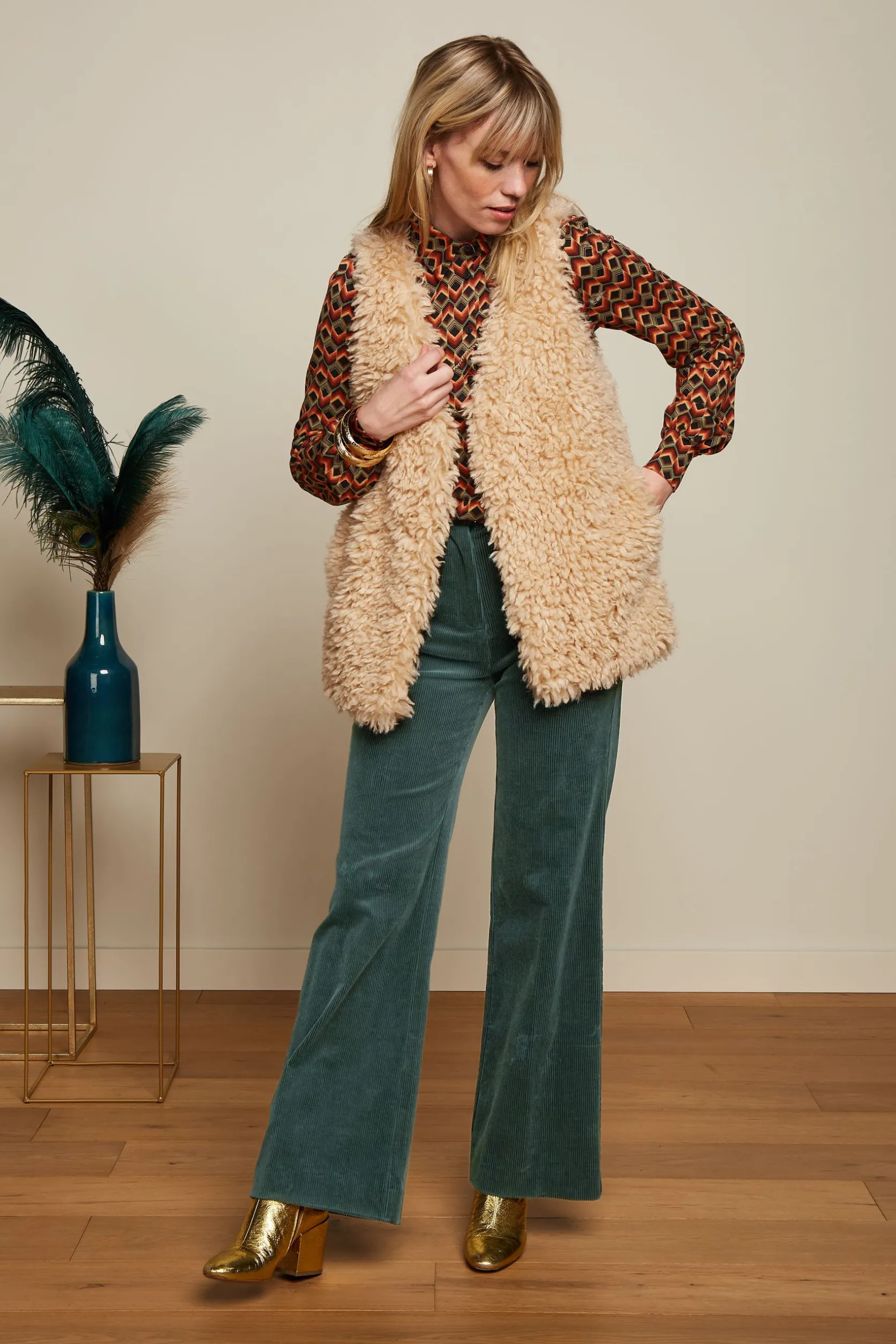 Marcie Pants Corduroy*King Louie Best Sale