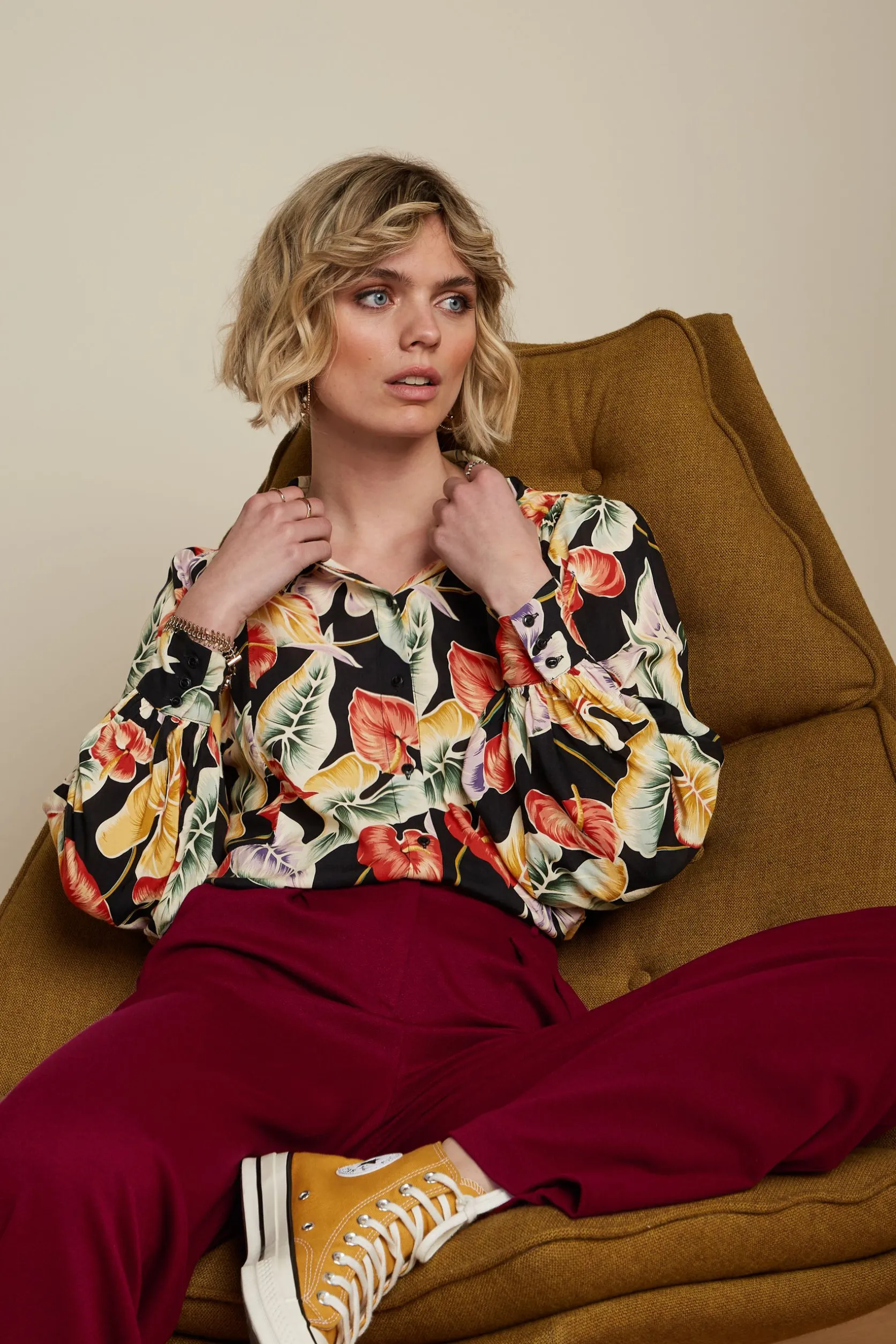 Marisa Blouse Marmora*King Louie Sale