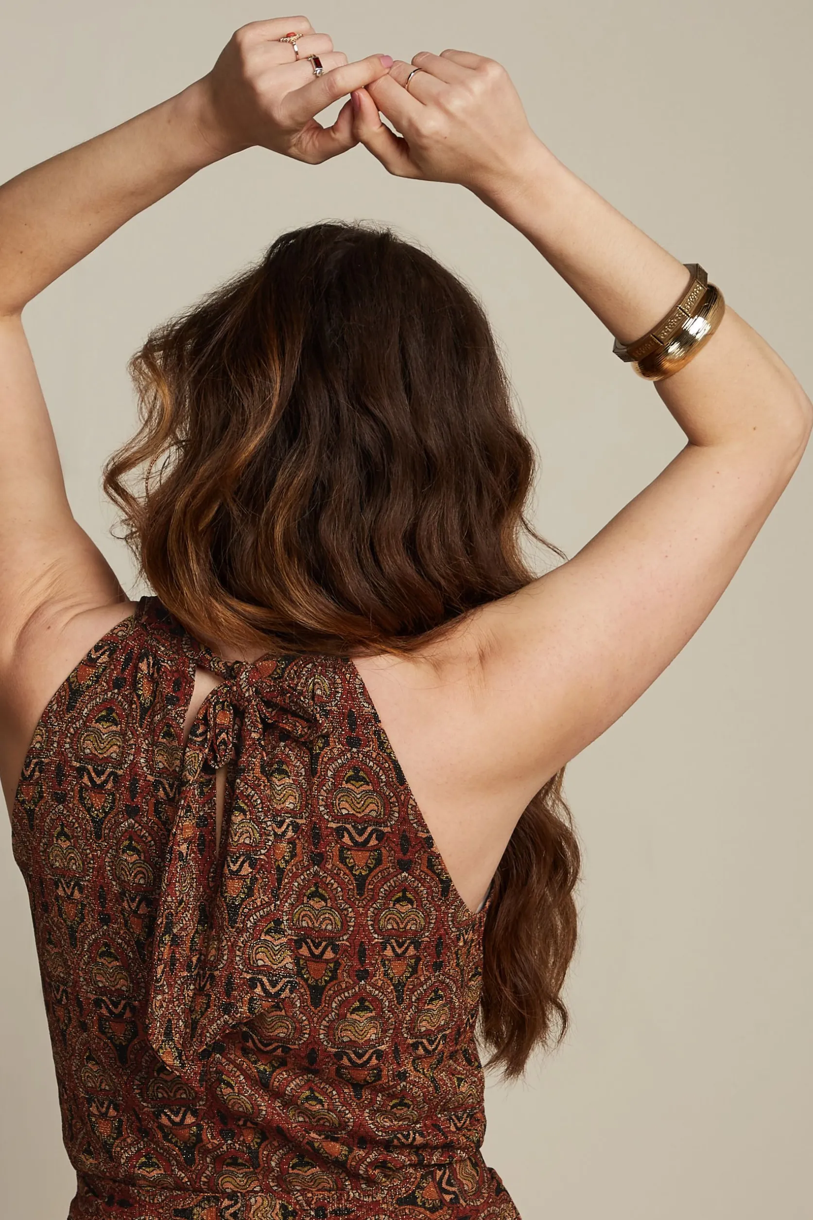 Marty Halter Jumpsuit Mystic*King Louie Cheap