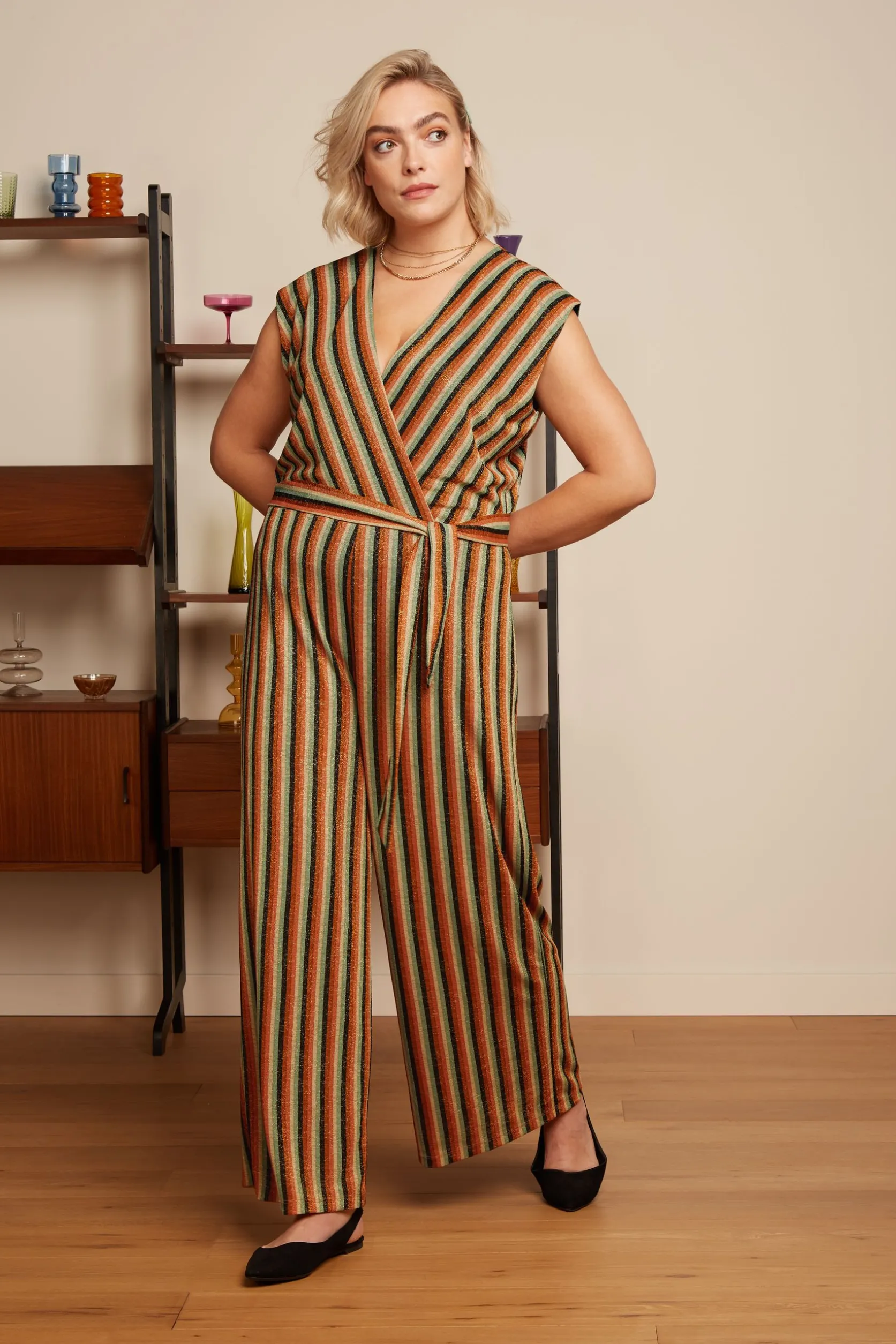Mary Jumpsuit Piso Stripe*King Louie Flash Sale