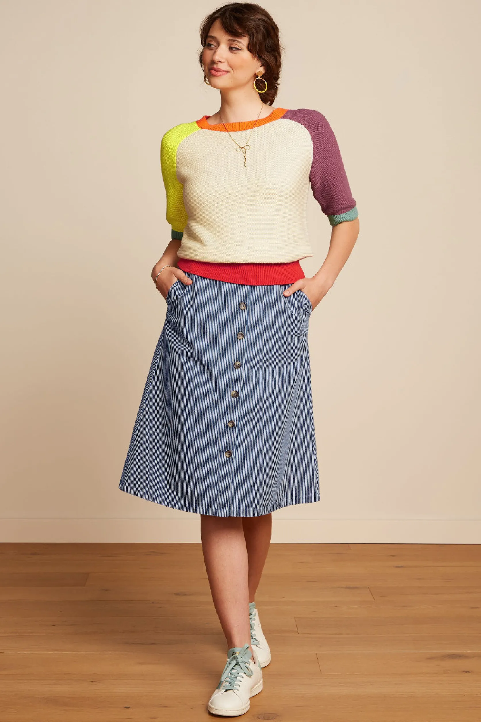 Mary Skirt Osei Stripe*King Louie Best Sale