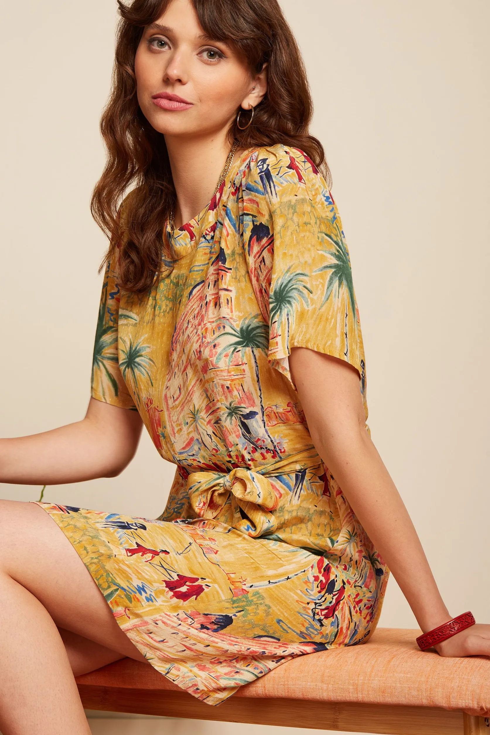 Mila Tunic Dress Serafini*King Louie Flash Sale