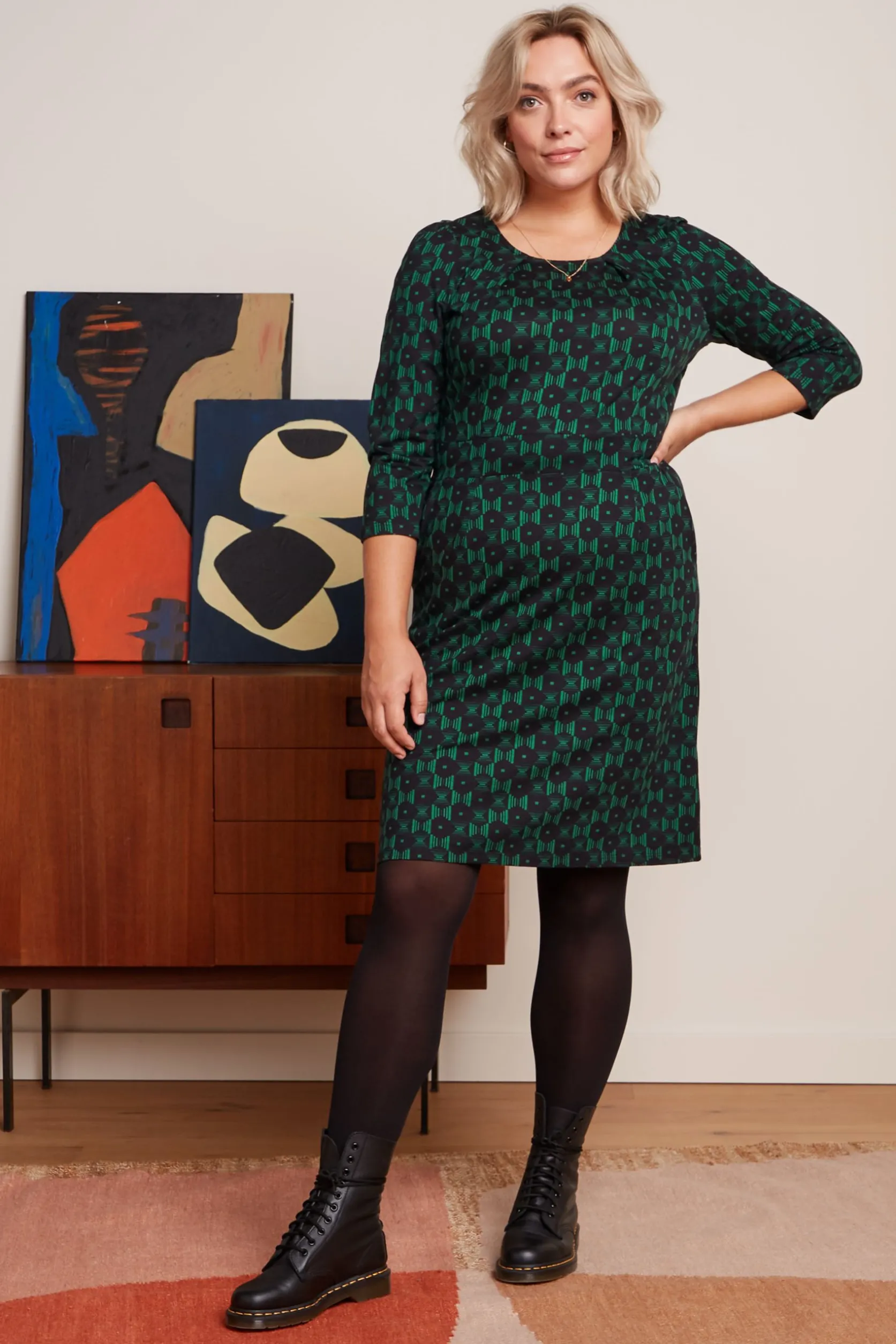 Mona Dress Marvin*King Louie Store