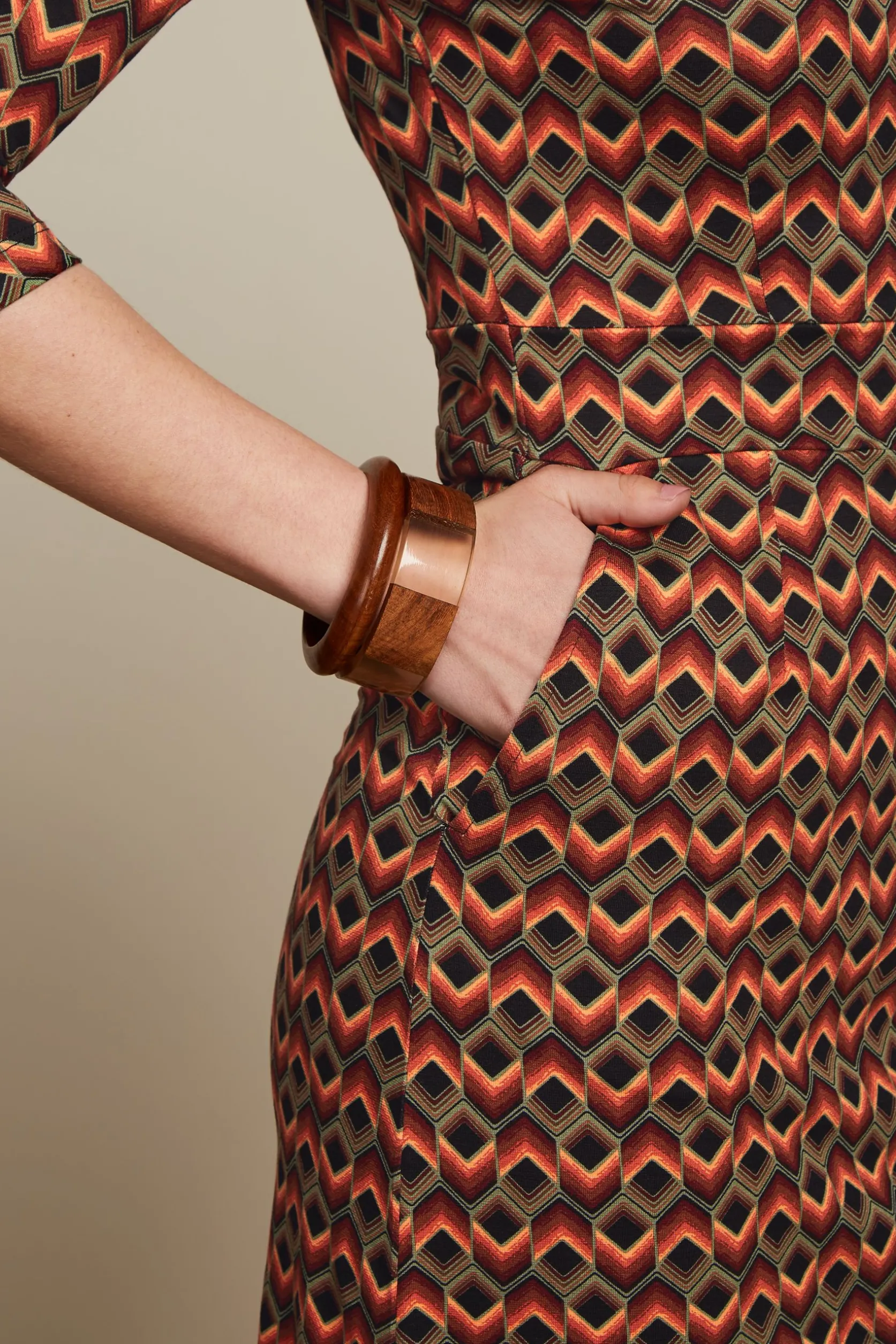 Mona Dress Quentin*King Louie Best Sale