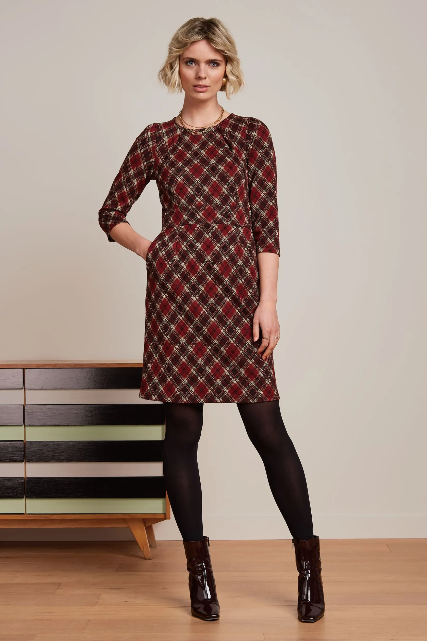 Mona Dress Riley Jacquard*King Louie Store
