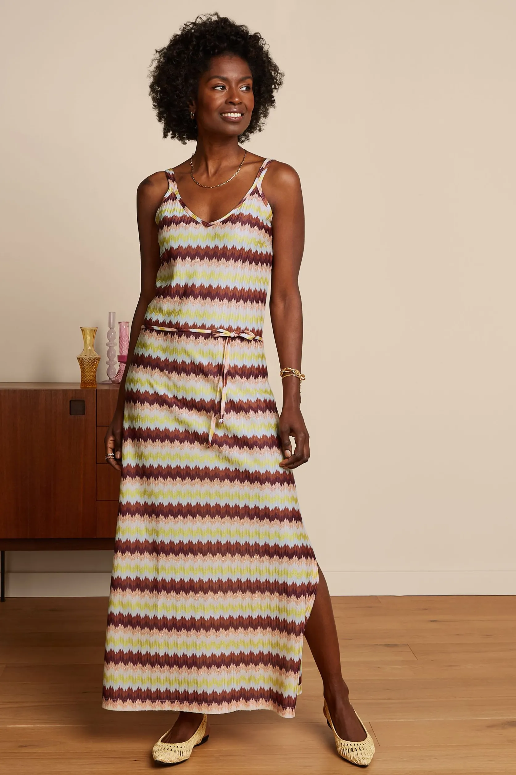 Nadya Maxi Dress Carmine*King Louie Discount