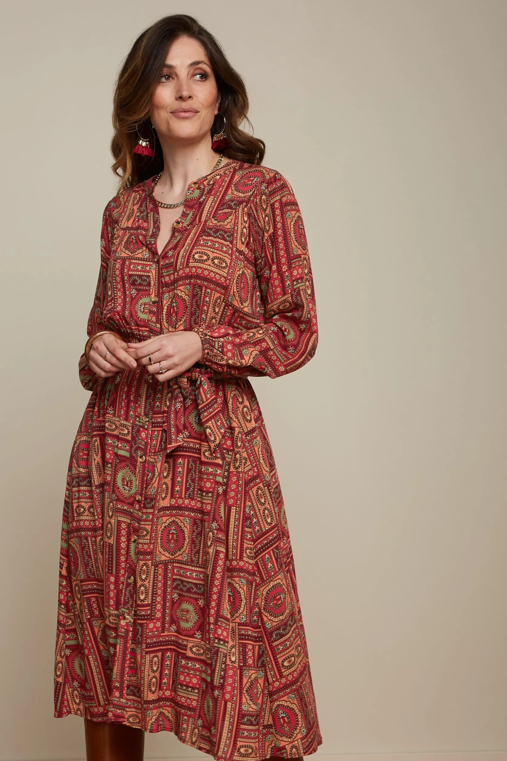 Nala Dress Balthazar*King Louie Best Sale