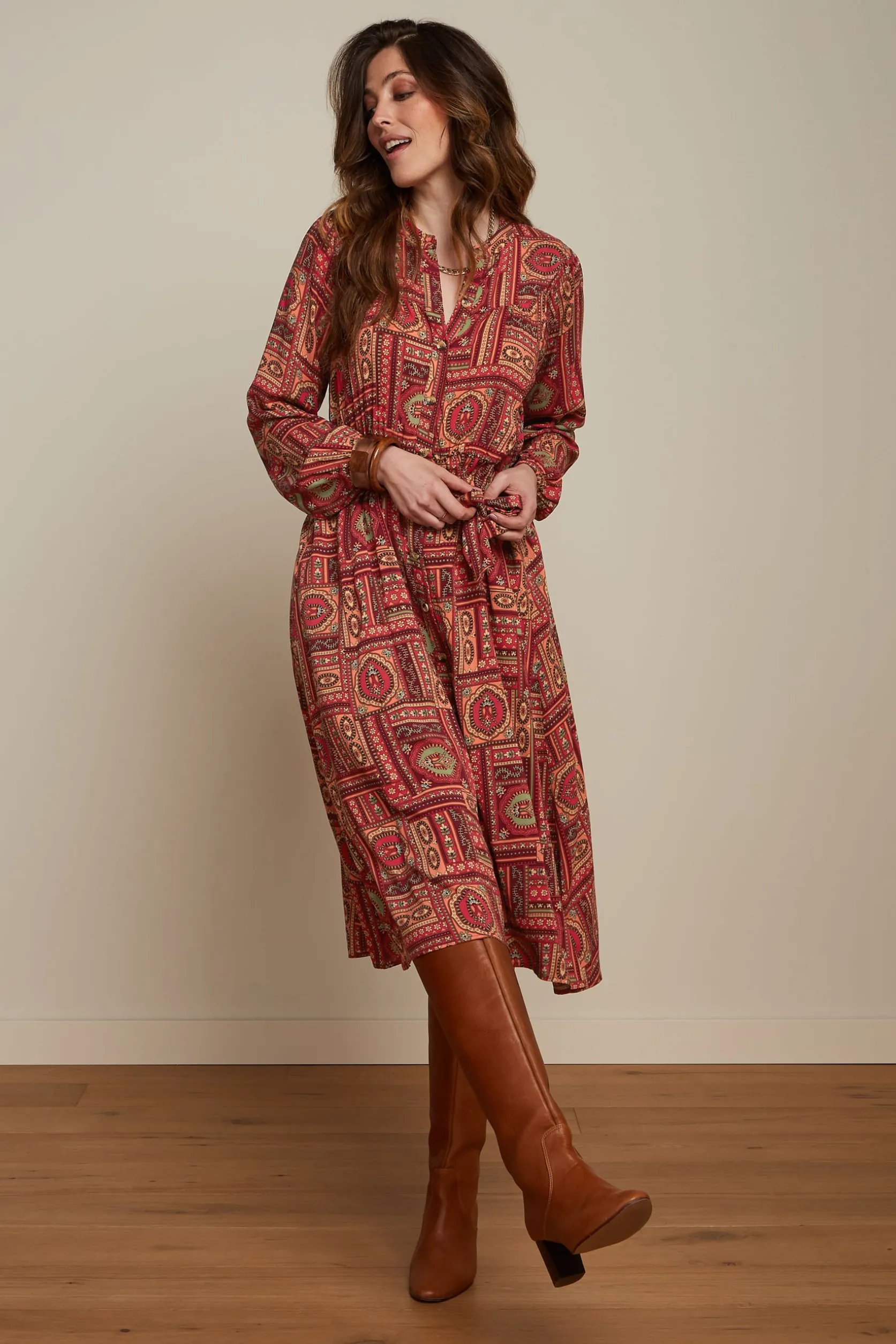 Nala Dress Balthazar*King Louie Best Sale