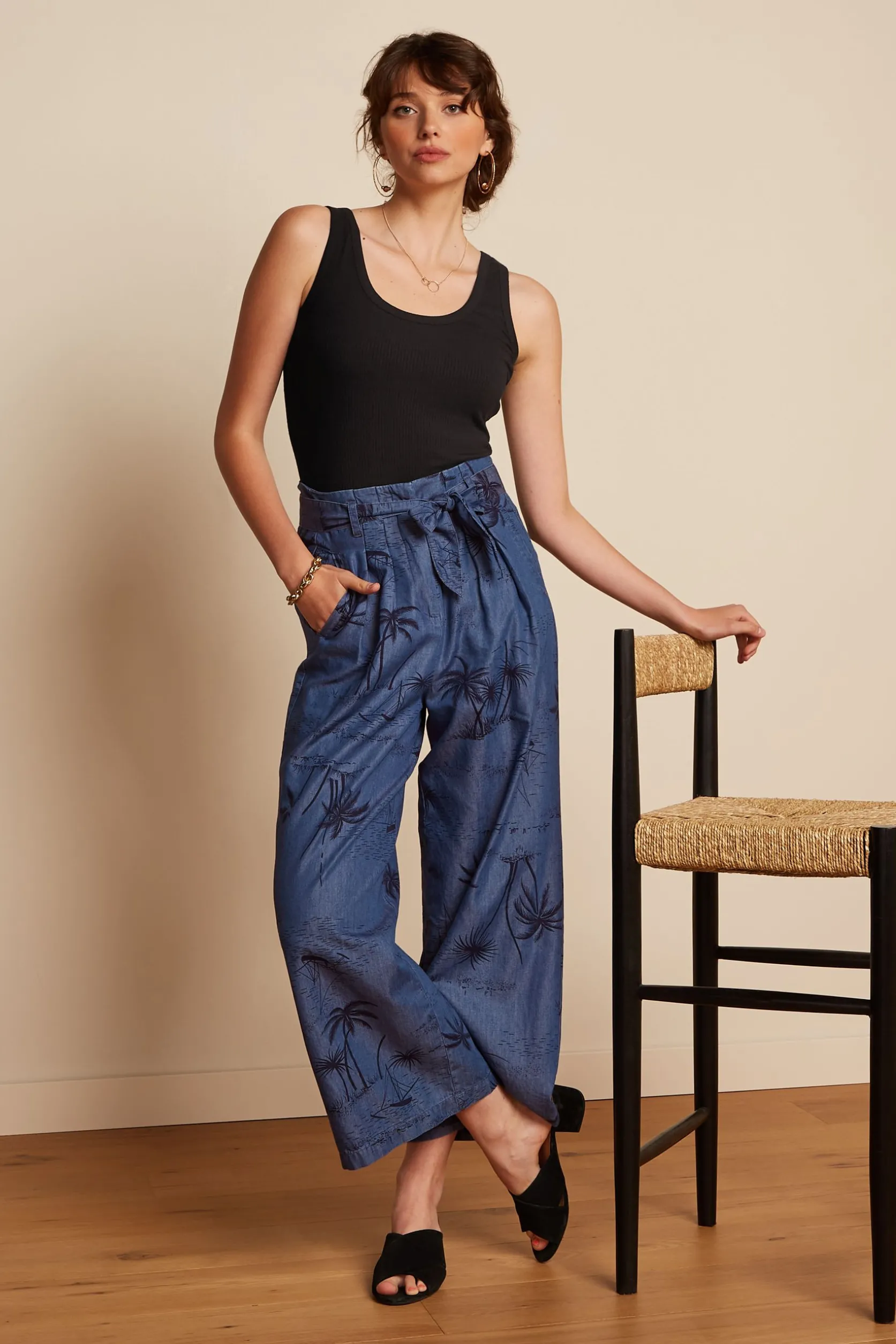Neva Cropped Pants Daytrip*King Louie Clearance