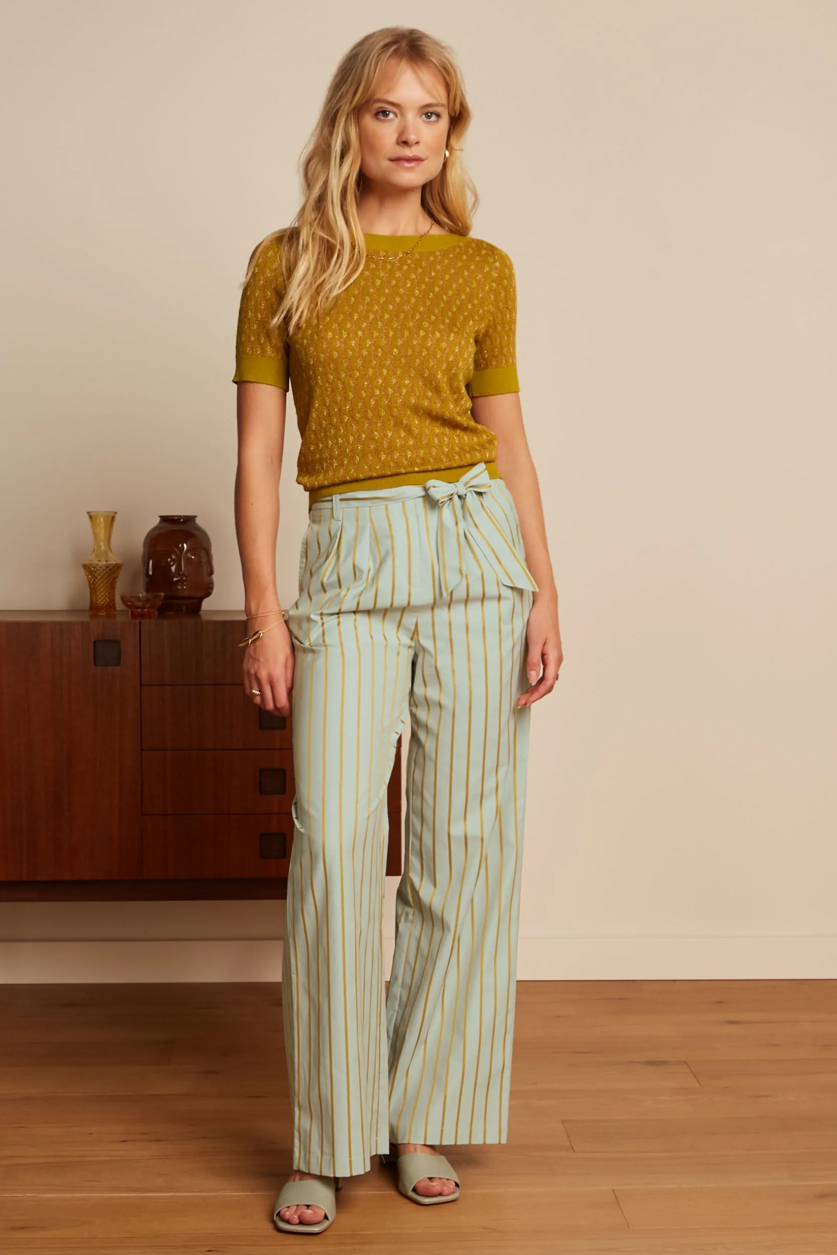 Neva Pants Ash Stripe*King Louie Fashion