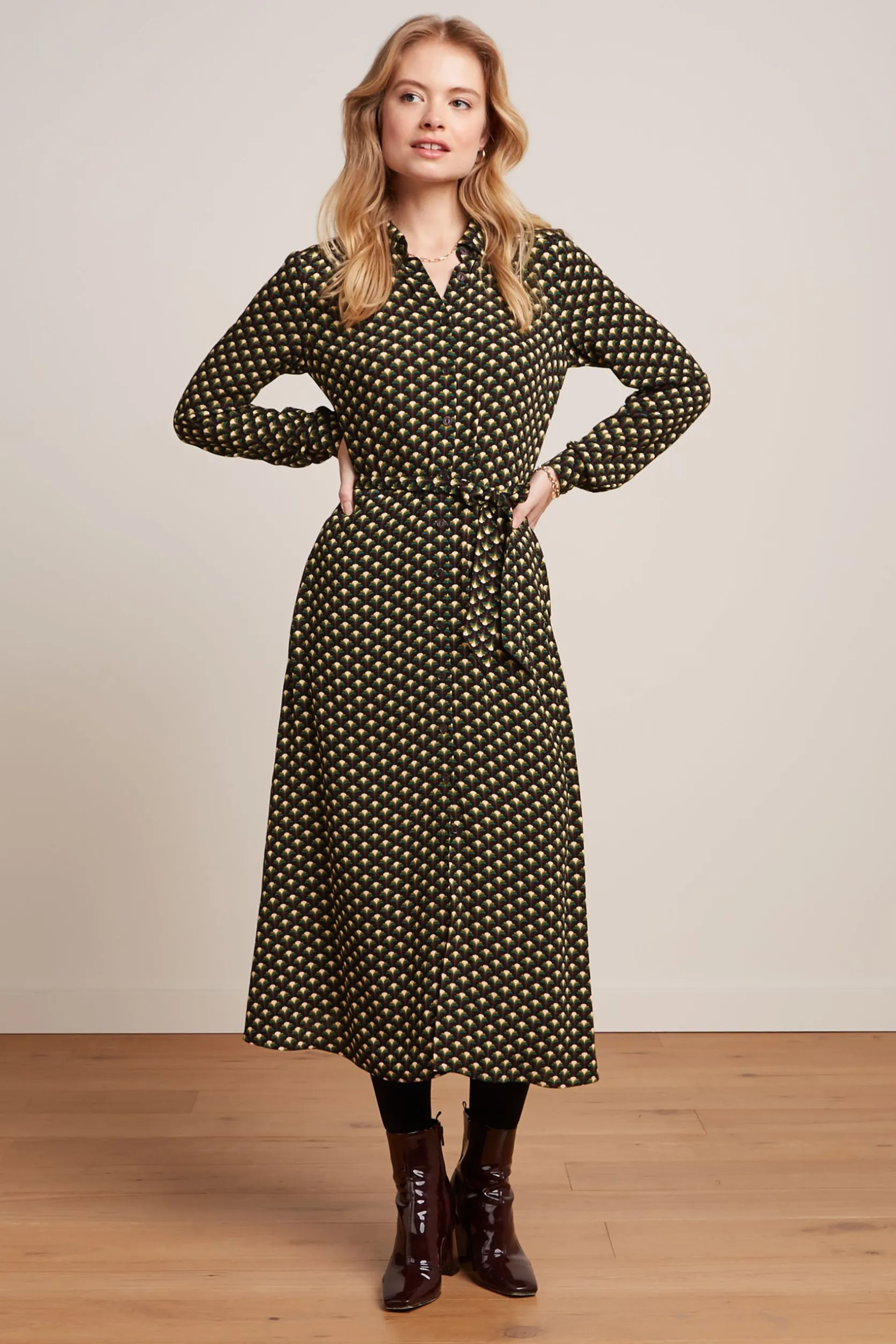 Olive Dress Mayfield*King Louie Cheap
