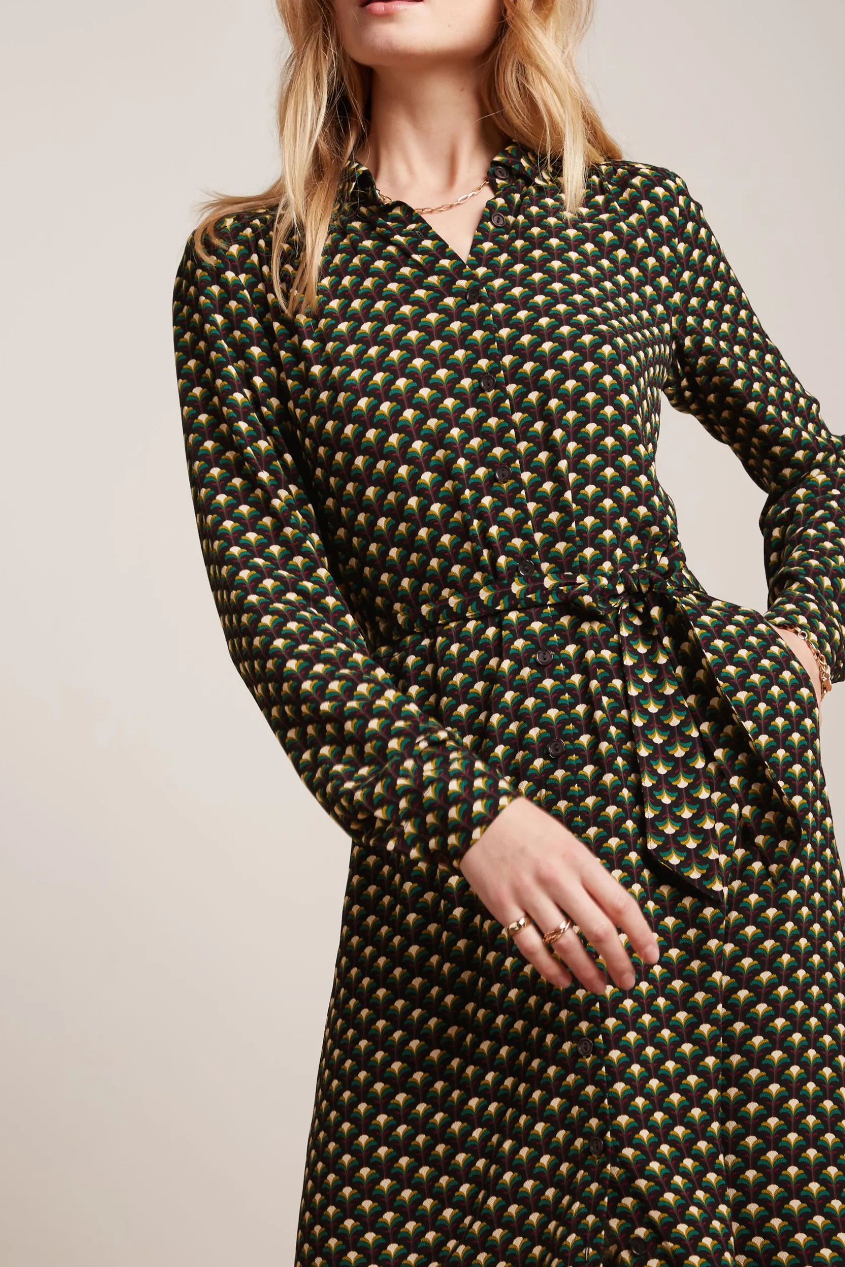 Olive Dress Mayfield*King Louie Cheap
