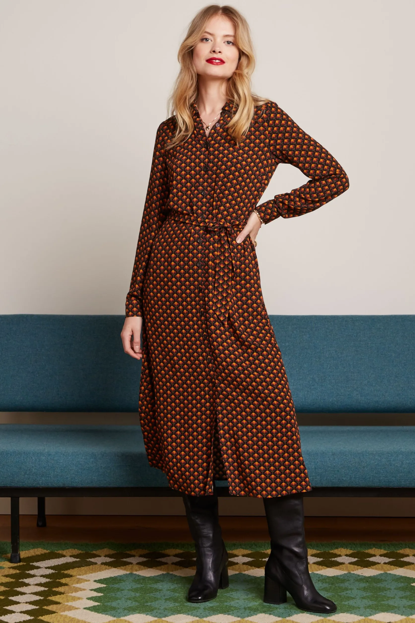Olive Dress Mayfield*King Louie Hot