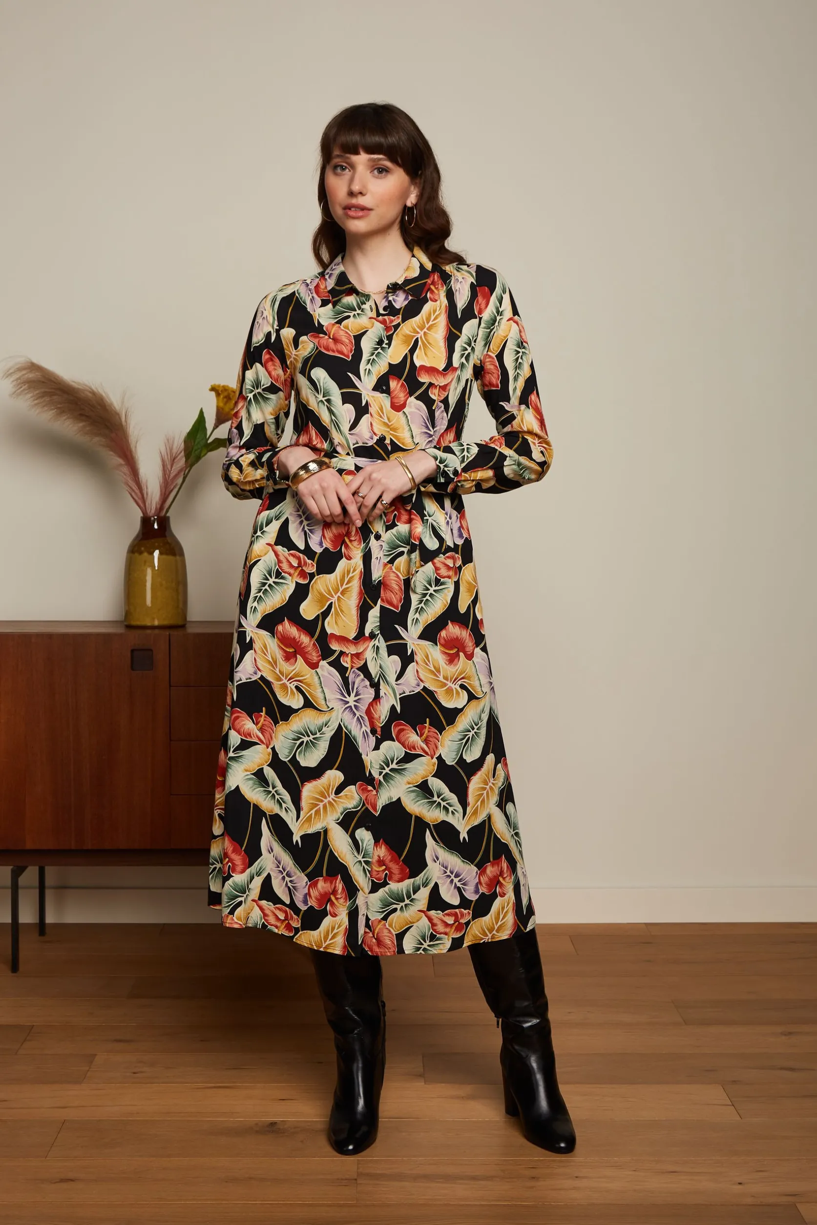 Olive Midi Dress Marmora*King Louie New