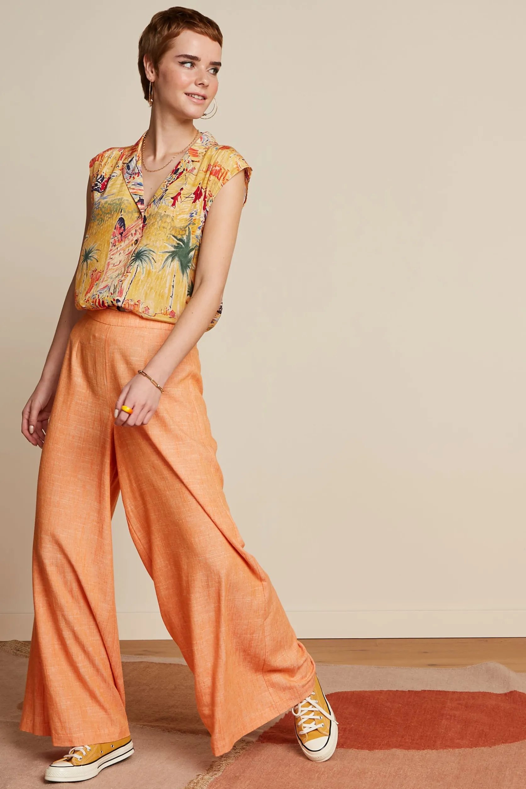 Palazzo Pants Camonte*King Louie Cheap