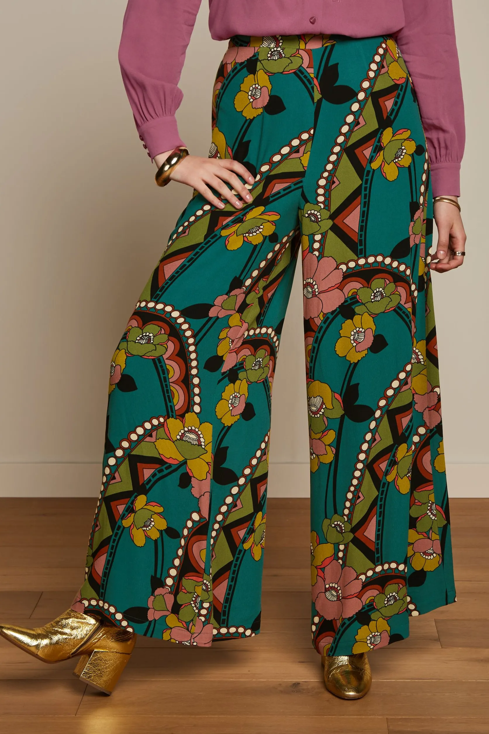 Palazzo Pants Lovechild*King Louie Discount