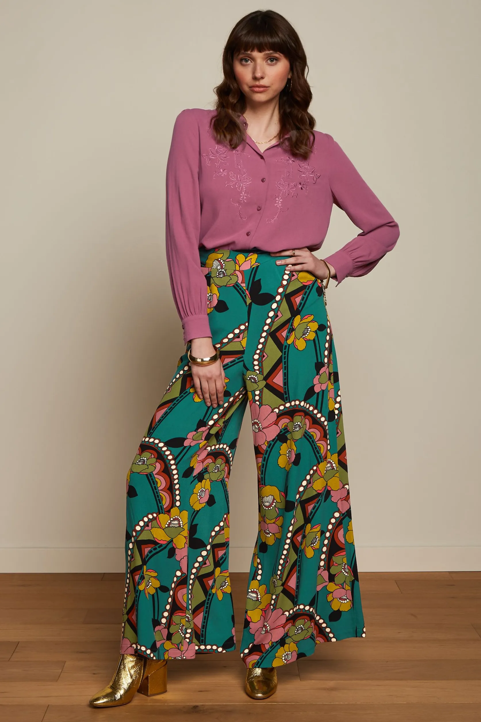 Palazzo Pants Lovechild*King Louie Discount