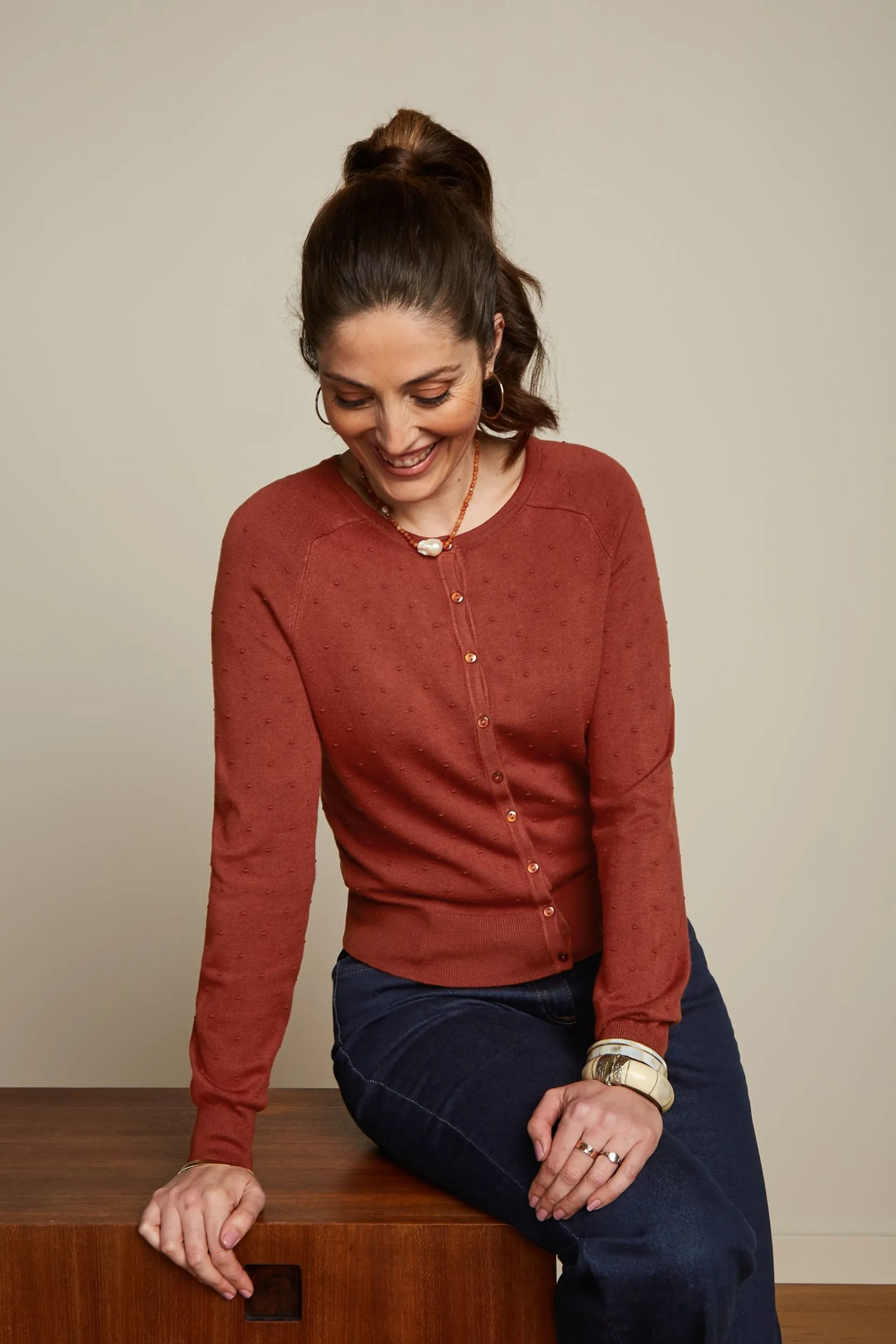 Raglan Cardi Droplet*King Louie Fashion