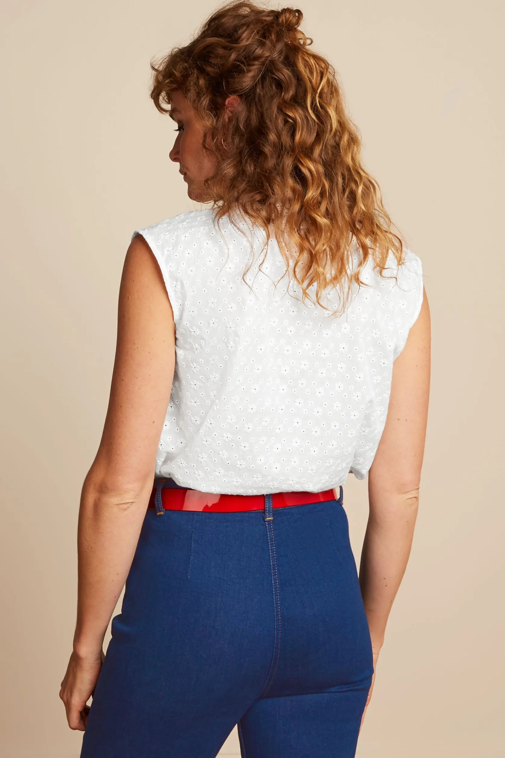 Remi Blouse Rosa Broderie Anglaise*King Louie Shop