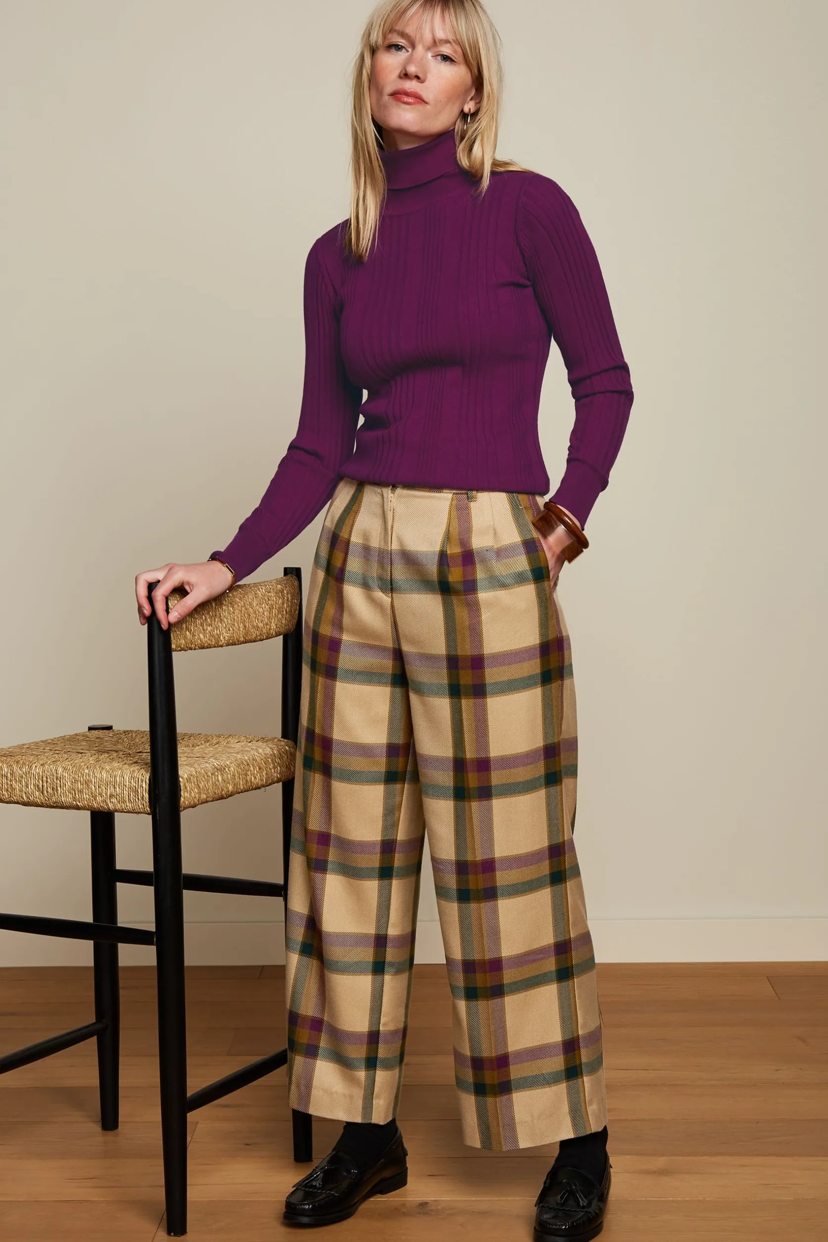 Rib Rollneck Top Club*King Louie Shop