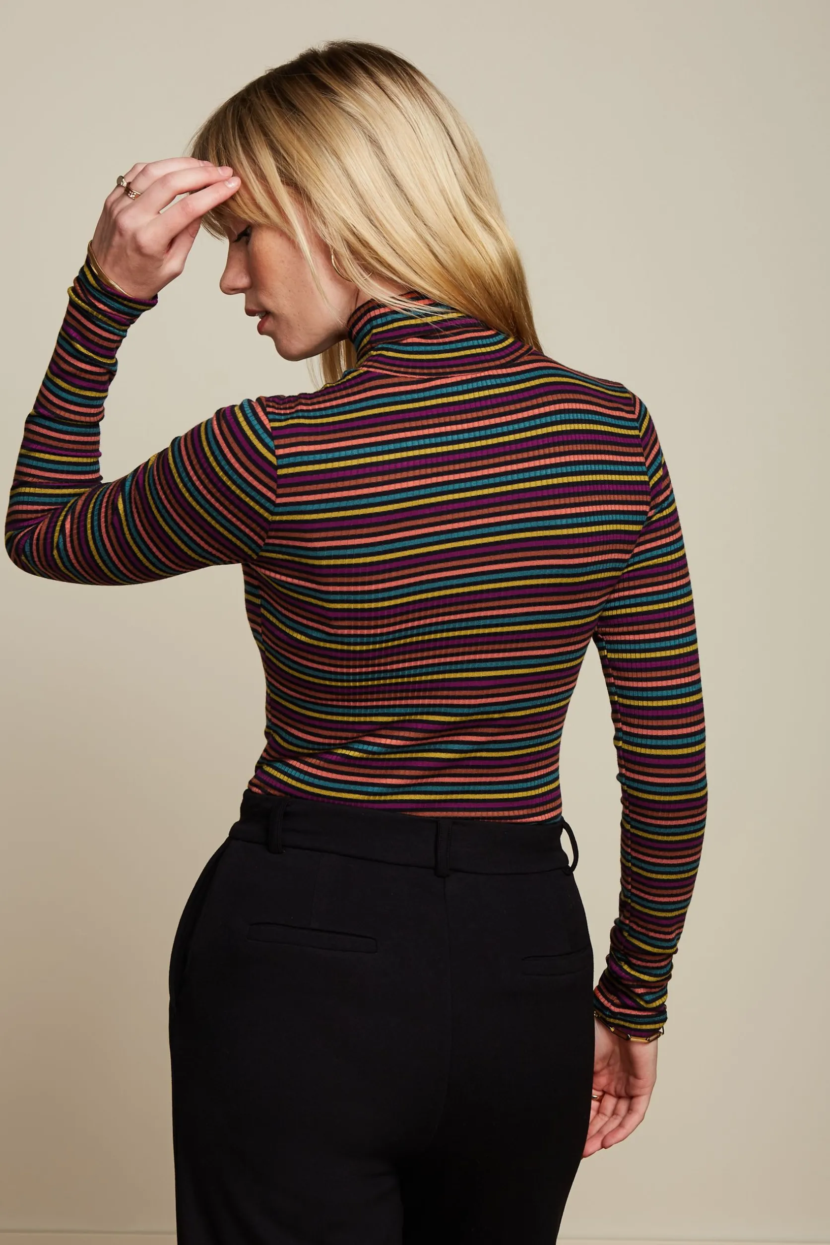 Rollneck Top Rolla Stripe*King Louie Best Sale