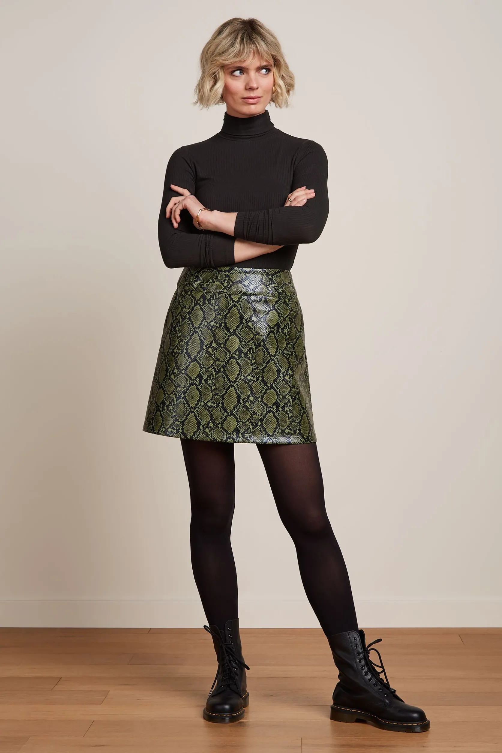 Rollneck Top Uni Rib*King Louie Discount