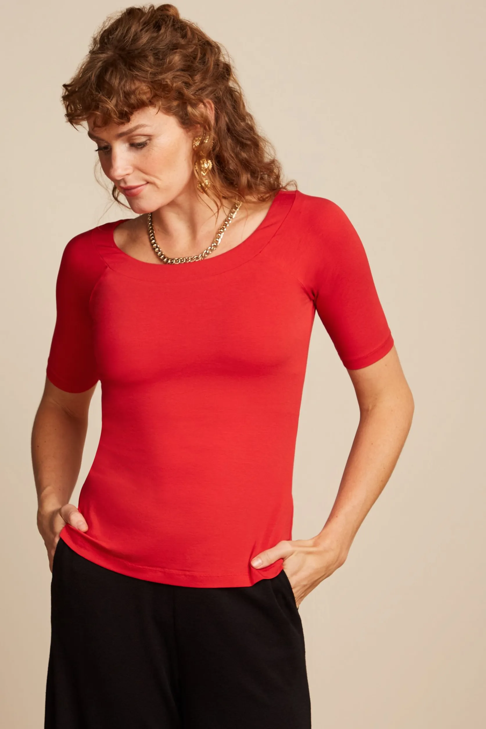 Sarah Top Ecovero Light*King Louie Cheap
