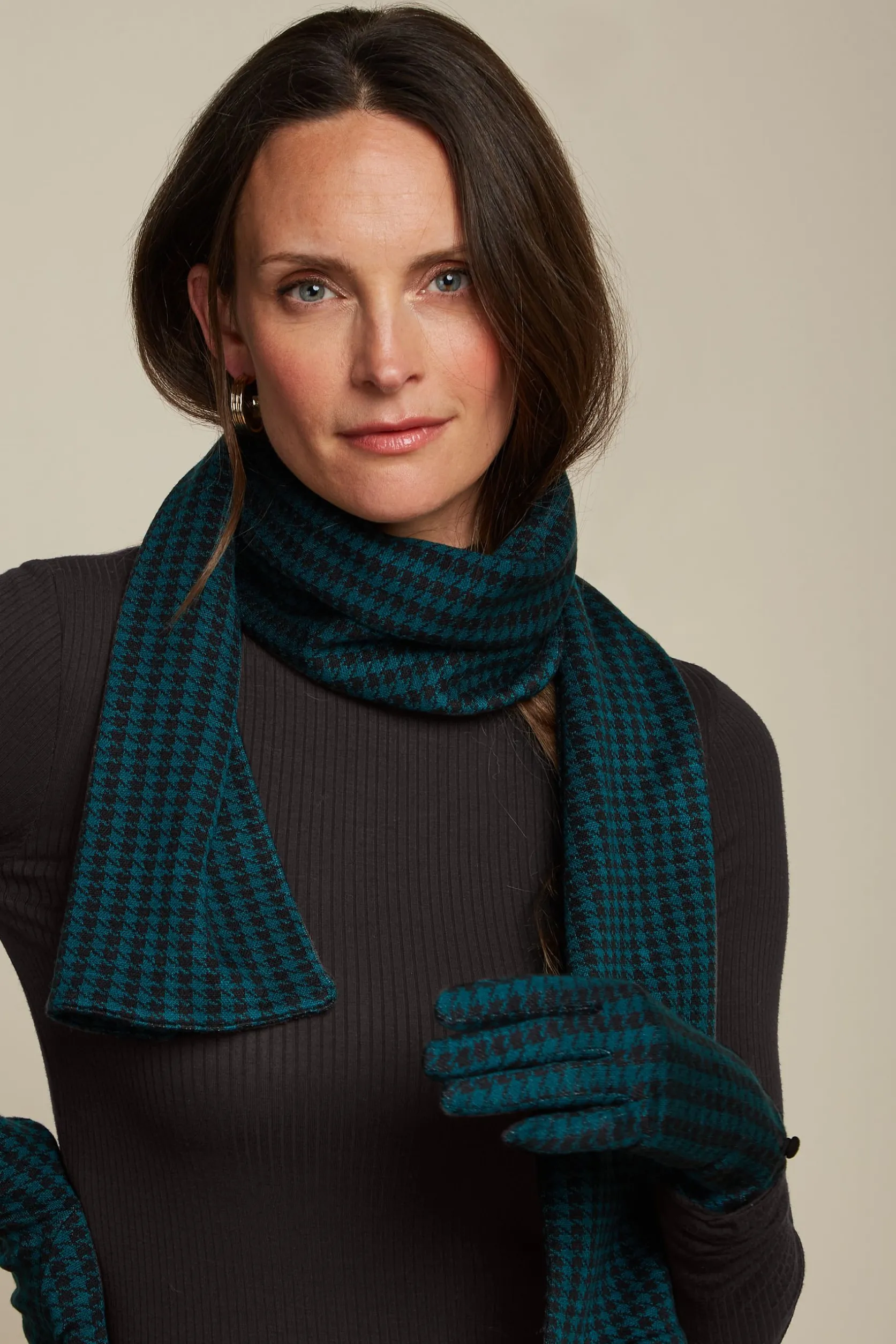 Scarf Pied De Poule*King Louie Flash Sale