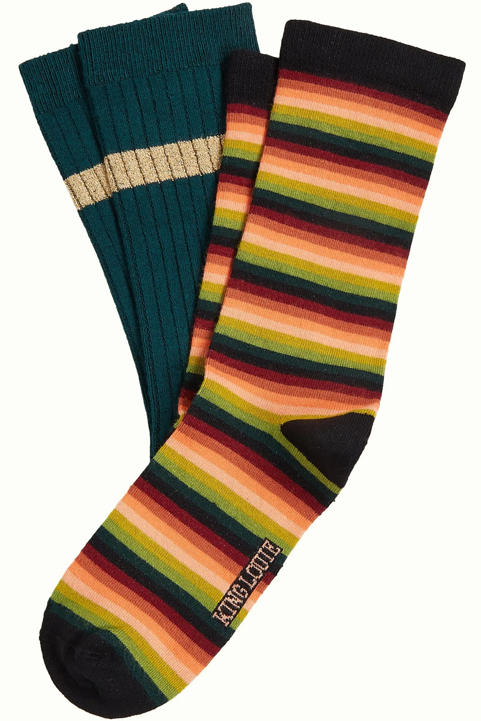Socks 2-Pack Mimmi Stripe*King Louie Flash Sale