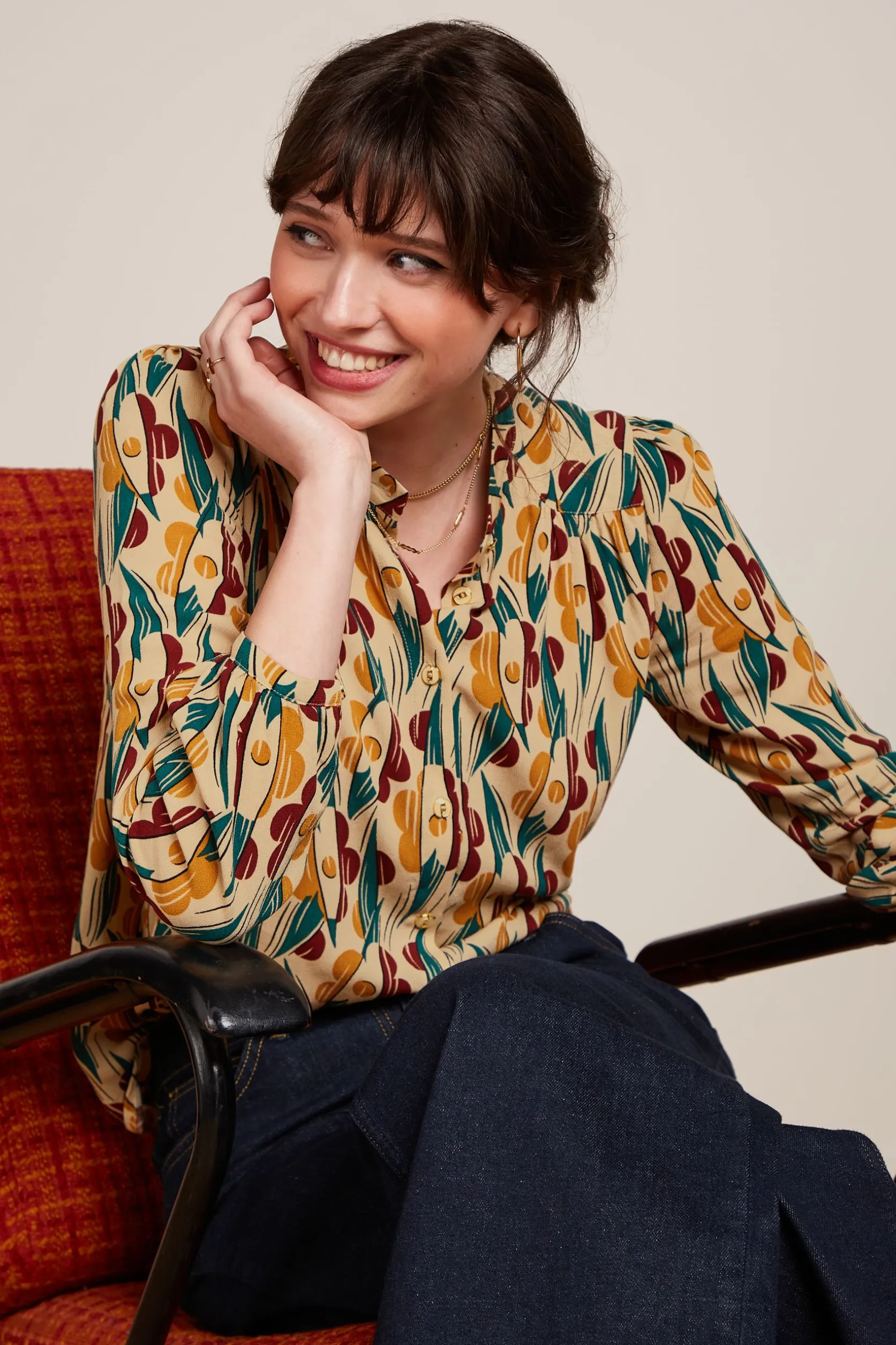 Stella Blouse Cile*King Louie Discount