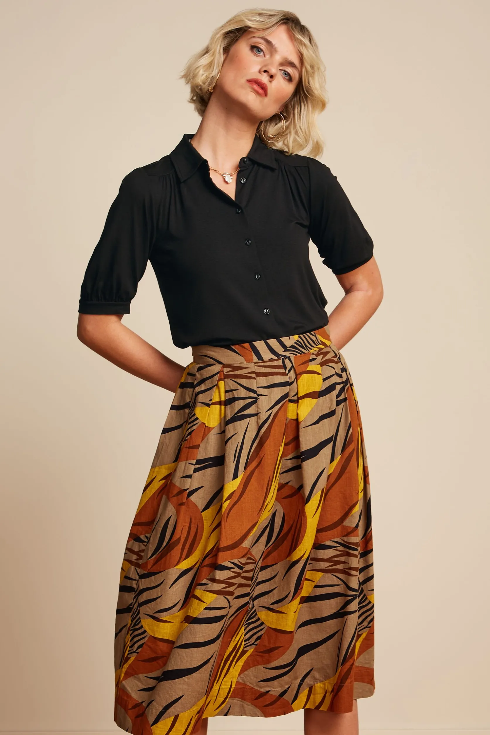 Suzette Pleat Skirt Zolea*King Louie Online
