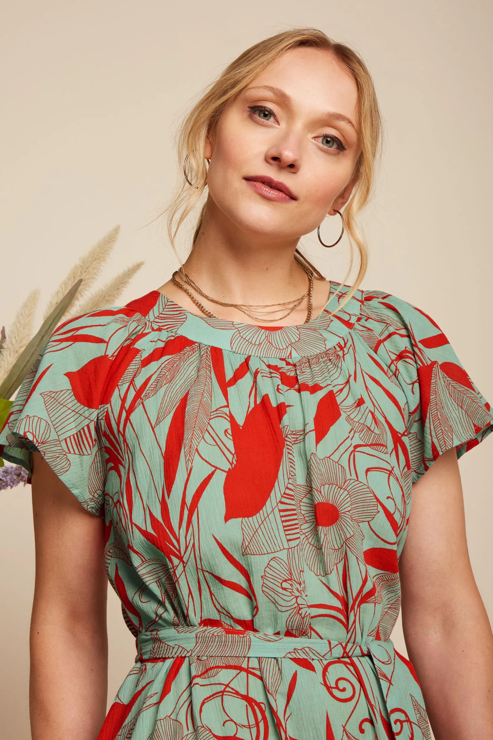 Talia Dress Callier*King Louie Hot