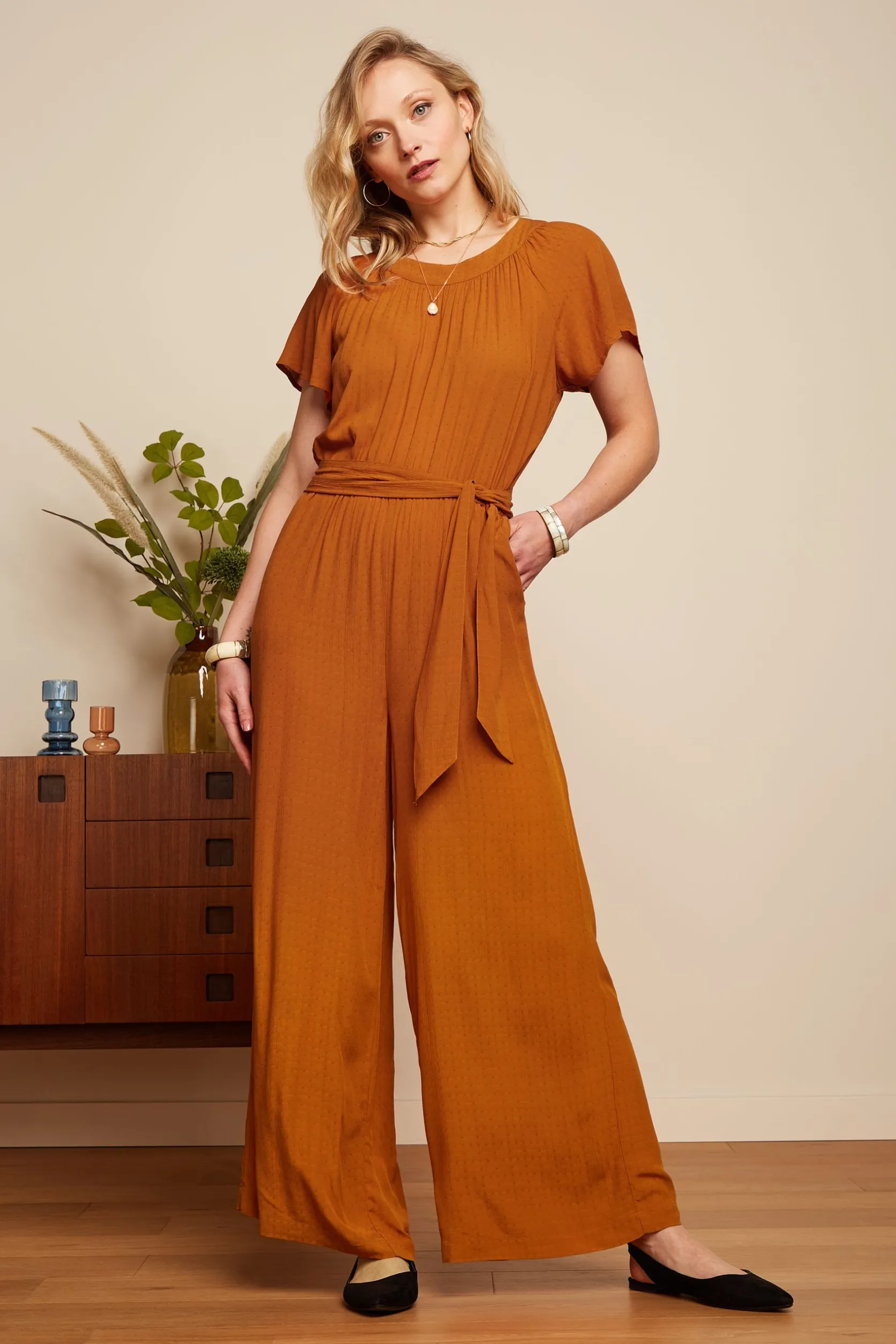 Talia Jumpsuit Tortoise*King Louie Hot