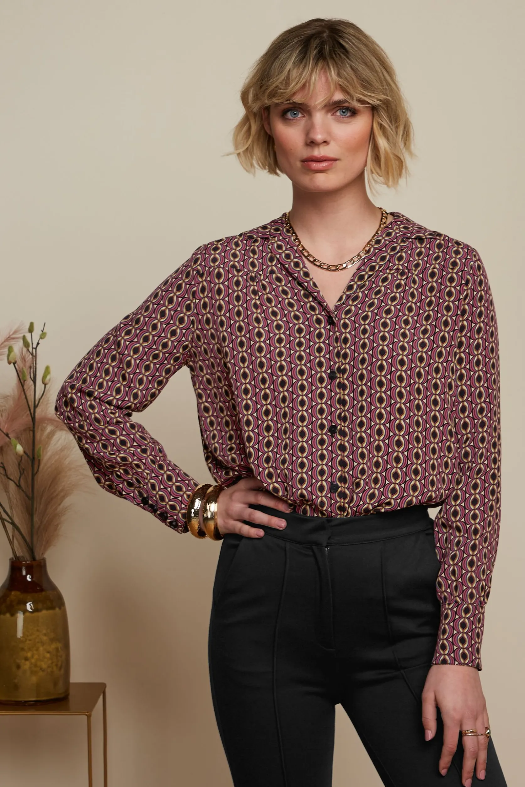 Tex Blouse Hoopah*King Louie Store