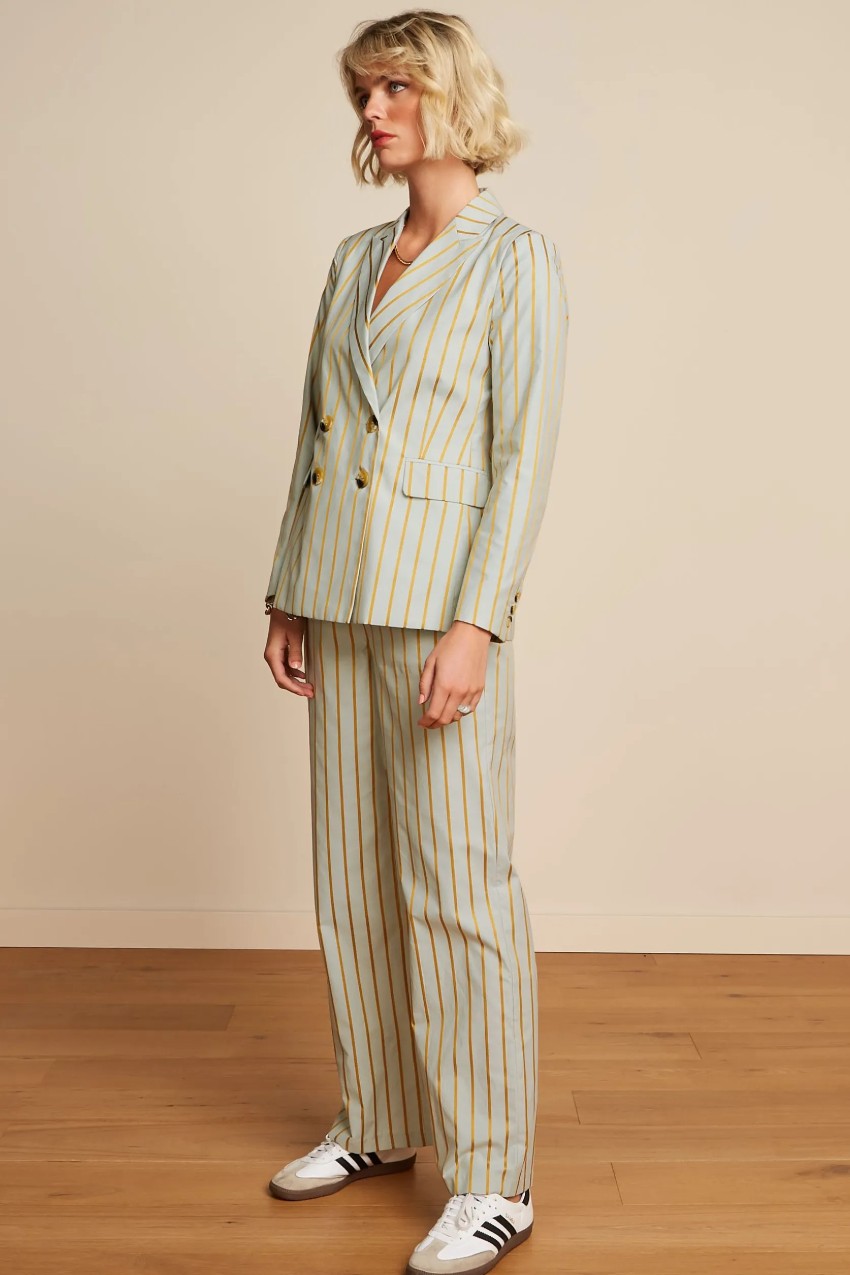 Tina Blazer Ash Stripe*King Louie Clearance
