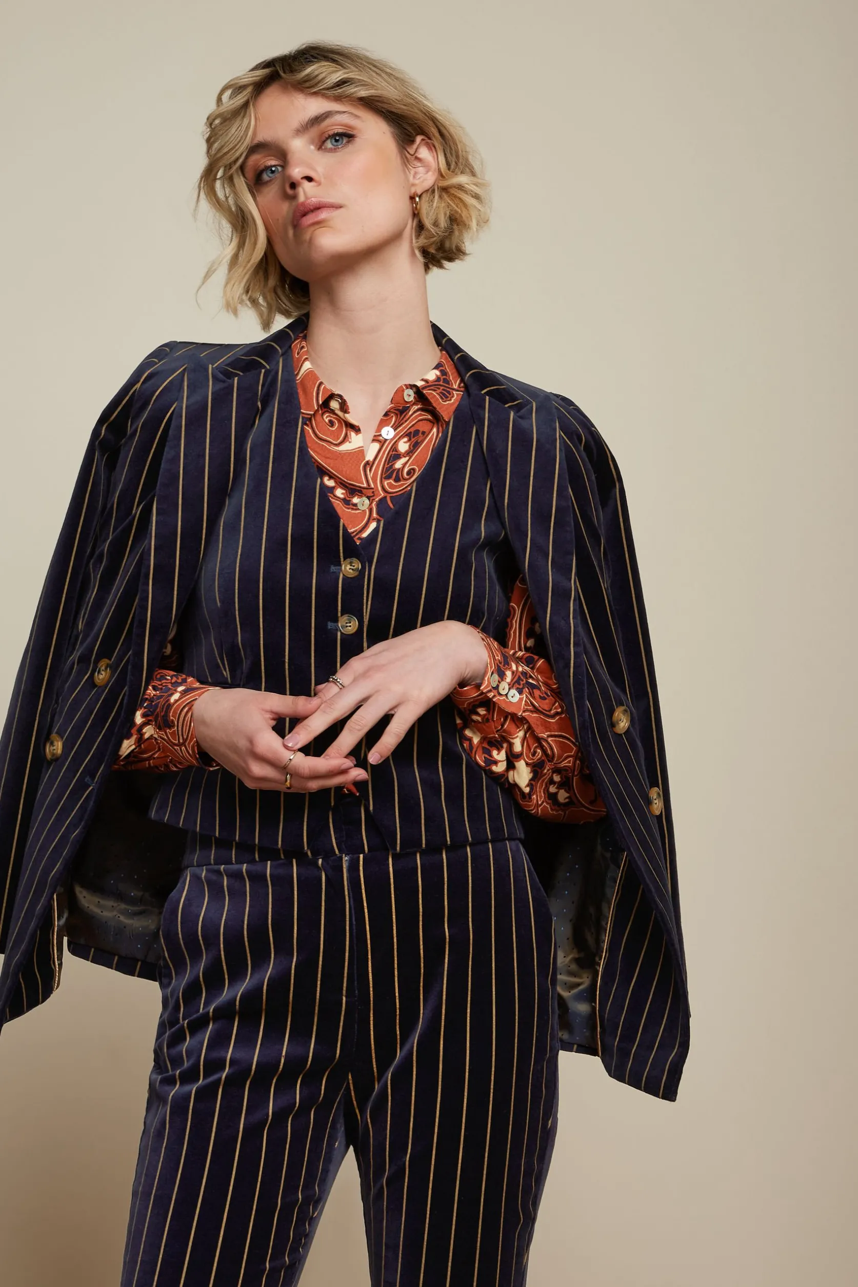 Tina Blazer Pinstripe*King Louie Flash Sale